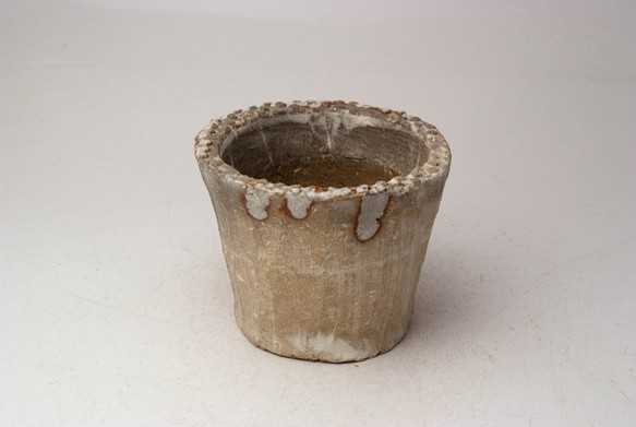 陶器製（2.5号ポット相当）　多肉植物の欲しがる植木鉢 SMS-6563 1枚目の画像