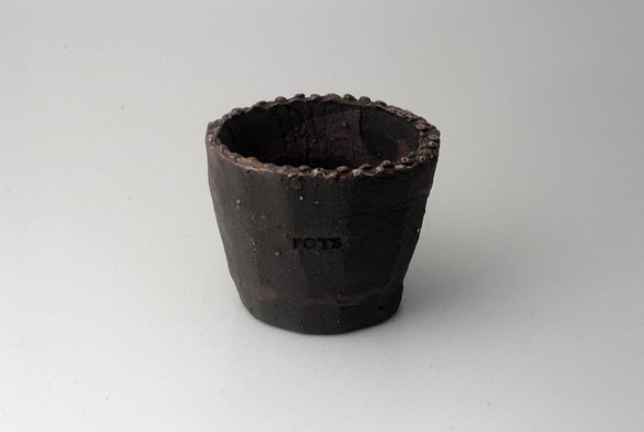 陶器製（２号ポット相当）　植木鉢　 AASc-ミカゲ-7775 1枚目の画像