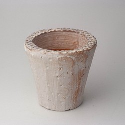 陶器製（２号ポット相当）多肉植物の欲しがる植木鉢 AAM-8023 1枚目の画像