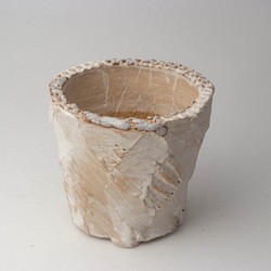 陶器製（2.5号ポット相当）多肉植物の欲しがる植木鉢 OPSb-8145 1枚目の画像