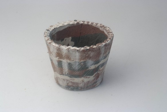 陶器製（２号ポット相当）　植木鉢　 AASc-ミカゲ-8321 1枚目の画像