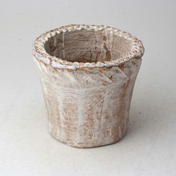陶器製（2.5号ポット相当）多肉植物の欲しがる植木鉢 NSS-3364 1枚目の画像