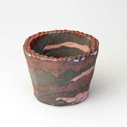 陶器製（２号ポット相当）　植木鉢　 AASc-ミカゲミックス-3407 1枚目の画像