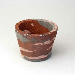 陶器製（２号ポット相当）　植木鉢　 AASc-ミカゲミックス-3409 1枚目の画像