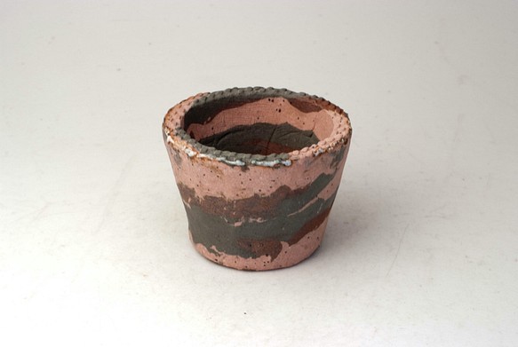 陶器製（２号ポット相当）　植木鉢　 AASc-ミカゲミックス-3410 1枚目の画像