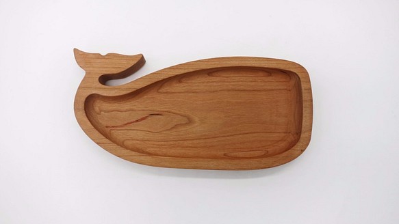 微森林．鯨硯．原木侍餐盤．多功能器皿 / 櫻桃木 第1張的照片