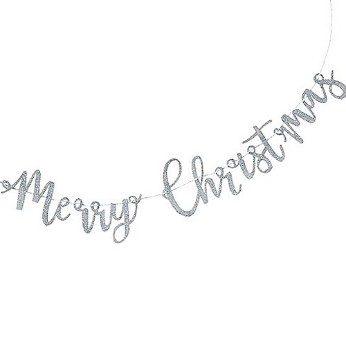 限定 木製 Merry Christmas バナー Silver ガーランド Happyface 通販 Creema クリーマ ハンドメイド 手作り クラフト作品の販売サイト