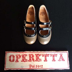 【受注制作】イタリアからハンドメイド子供靴　Doppio Cinturini 17.0-19.0cm 1枚目の画像