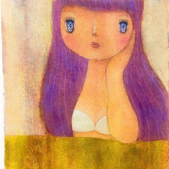 「 ちょっとだけ寄せました。」 絵画