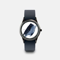插畫X手錶-《時間印記》- 簡單藍 第1張的照片