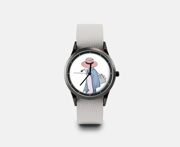 插畫X手錶-Ladies & Gentlemen-淑女款 第1張的照片