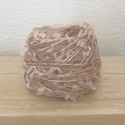 引き揃え毛糸玉*beige pink mix Ⅱ 1枚目の画像