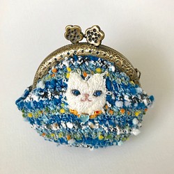 刺繡貓的桐人聖（藍色調） 第1張的照片