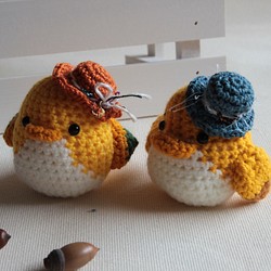 【布。棉花】帽子小鴨, 黃色小鴨 (單隻售價) 第1張的照片