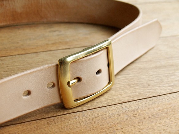 Leather Belt(Custom Name) - Simple Original 1枚目の画像