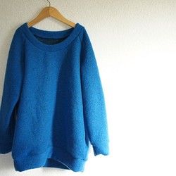 ウインターブルーのセーター 1枚目の画像