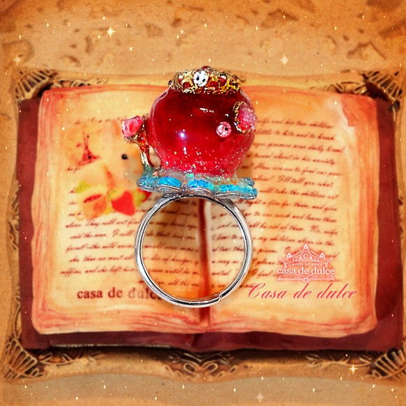指輪】ティアラが輝く林檎姫 指輪・リング Designer Accessories 通販 ...