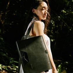 木x革系列 | 柚木皮革包|後背包 teak leather backpack 第1張的照片