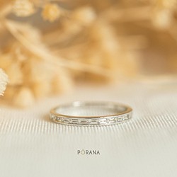 14Kゴールドシンプルな古典的なリング, 3.3mm ワイド, スタッキングリング, 結婚指輪, 純金