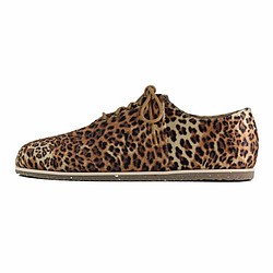 Two Tone Lace-up Shoes M1105A Wild Leopard 第1張的照片