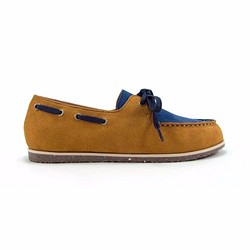 Two Tone Boat Shoes M1106A BlueLand 第1張的照片
