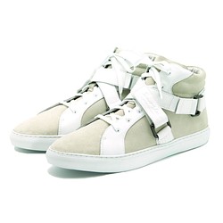 Mirako X Sweet Villians M1192 X2 White Leather Sneaker 第1張的照片