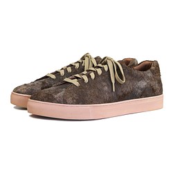 Cracky Monster M1191 Brown Leather Sneaker 第1張的照片