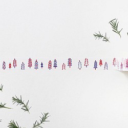 マオツ - 紙テープ（クリスマスツリーの上下） 1枚目の画像