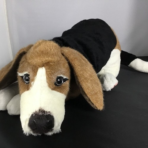 クタクタなビーグル犬の伏せポーズ ぬいぐるみ ゴリ 通販 Creema クリーマ ハンドメイド 手作り クラフト作品の販売サイト