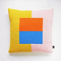 Studio Chiia design 針織幾何抱枕套 窗景系列-黃昏 第1張的照片
