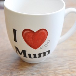 I ❤ Mumカップ 1枚目の画像