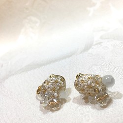 HARE earrings usuzumi-iro 1枚目の画像