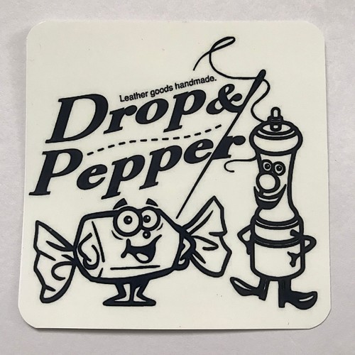 ブランドロゴステッカー シール ステッカー Drop Pepper 通販 Creema クリーマ ハンドメイド 手作り クラフト作品の販売サイト