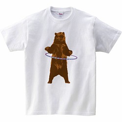 [キッズTシャツ] Bear and ring 1枚目の画像