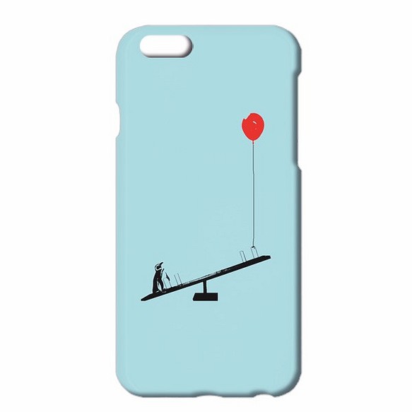 [iPhone ケース] ペンギンと風船とシーソー 2 1枚目の画像