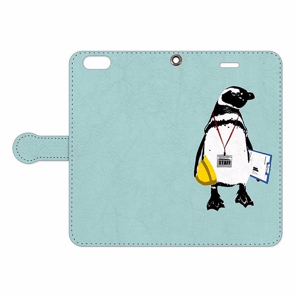 [手帳型iPhoneケース] STAFF Penguin 1枚目の画像