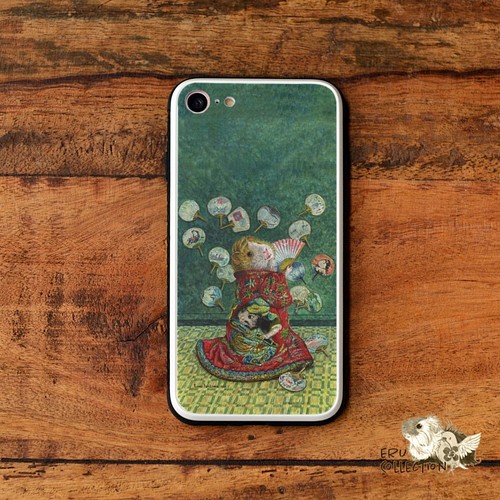 強化ガラス Iphoneケース Iphone13 Iphone 13 Pro Max モルモット 絵画 名画 名入れ スマホケース カバー Case Garden 通販 Creema クリーマ ハンドメイド 手作り クラフト作品の販売サイト