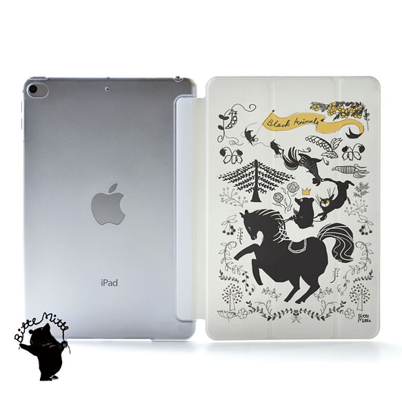 馬のiPad ケース iPadケース アイパッド ミニ カバー iPad mini 6 5 4