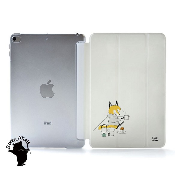 キツネのipad ケース Ipadケース アイパッド カバー Ipad 10 2 第9世代 第8世代 第7世代 名入れ Ipad タブレットケース Case Garden 通販 Creema クリーマ ハンドメイド 手作り クラフト作品の販売サイト