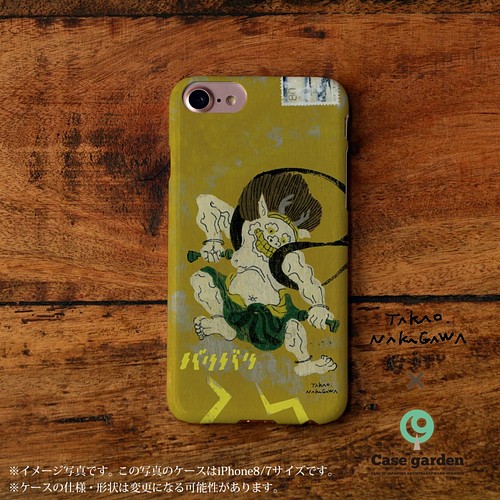 Iphonese 第二世代 4 7インチ ケース 雷神 和柄 Iphoneケース カバー Case Garden 通販 Creema クリーマ ハンドメイド 手作り クラフト作品の販売サイト