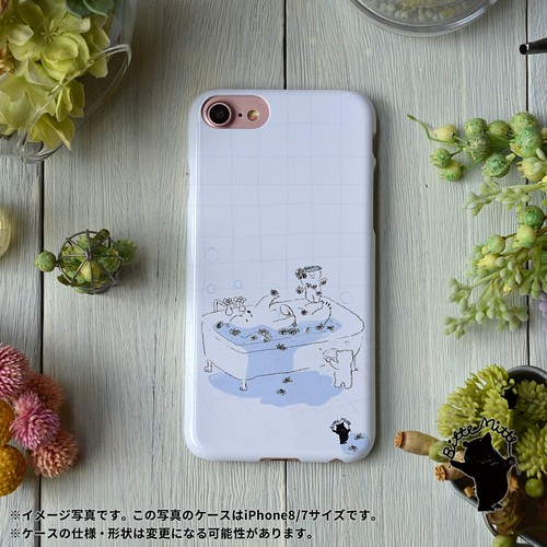 Iphonese 第二世代 アイフォンケース シロクマ Iphoneケース カバー Case Garden 通販 Creema クリーマ ハンドメイド 手作り クラフト作品の販売サイト