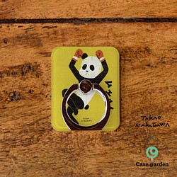 熊貓地堡戒指智能手機戒指 第1張的照片