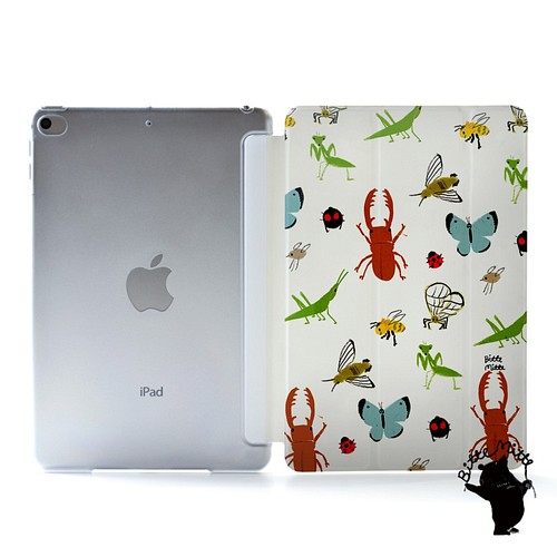 昆虫のipad ケース アイパッド カバー Ipad Pro 12 9 11 10 5 9 7 名入れ Ipad タブレットケース Case Garden 通販 Creema クリーマ ハンドメイド 手作り クラフト作品の販売サイト