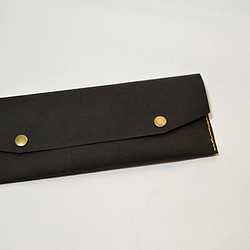 筆袋-Pencil case with Washable kraft paper_black 第1張的照片