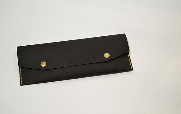 筆袋-Pencil case with Washable kraft paper_black 第1張的照片