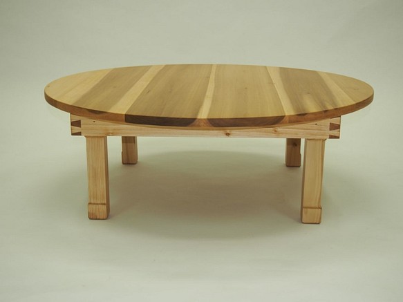 卓袱台（ちゃぶ台）　折り畳み式　ローテーブル　サイズオーダー可能