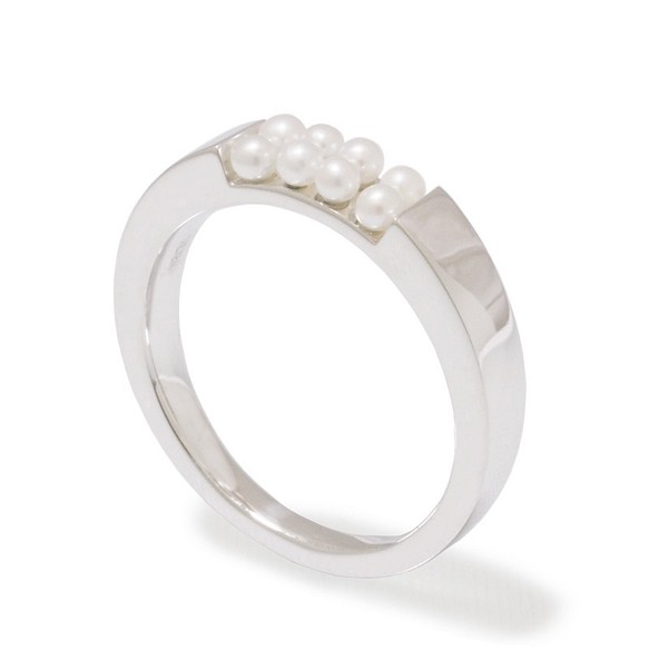 8 pearl ring (SV925) 1枚目の画像