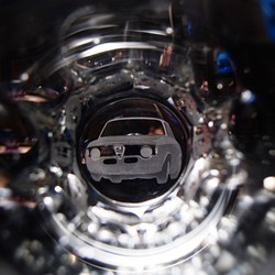 切子ショットグラス「Alfa Romeo GTA1600」 1枚目の画像