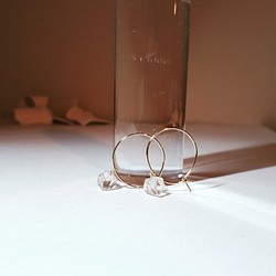 數量有限 [再次上架] Herkimer 鑽石耳環 第1張的照片