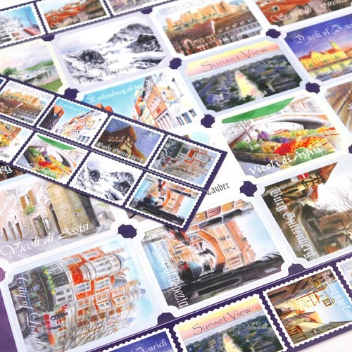 世界の切手~生き物ミックス~30枚☆使用済み切手・海外切手 ラッピング 